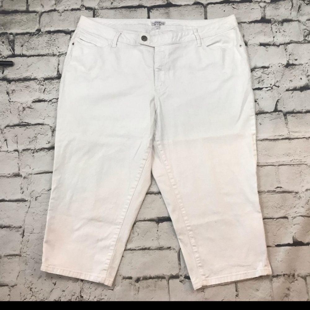 Fashion Bug CROP jeans SIDE ZIPPER cuff